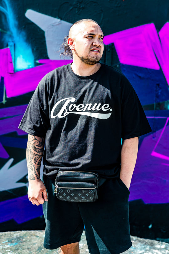 Avenue Tee (WHTE/BLCK)